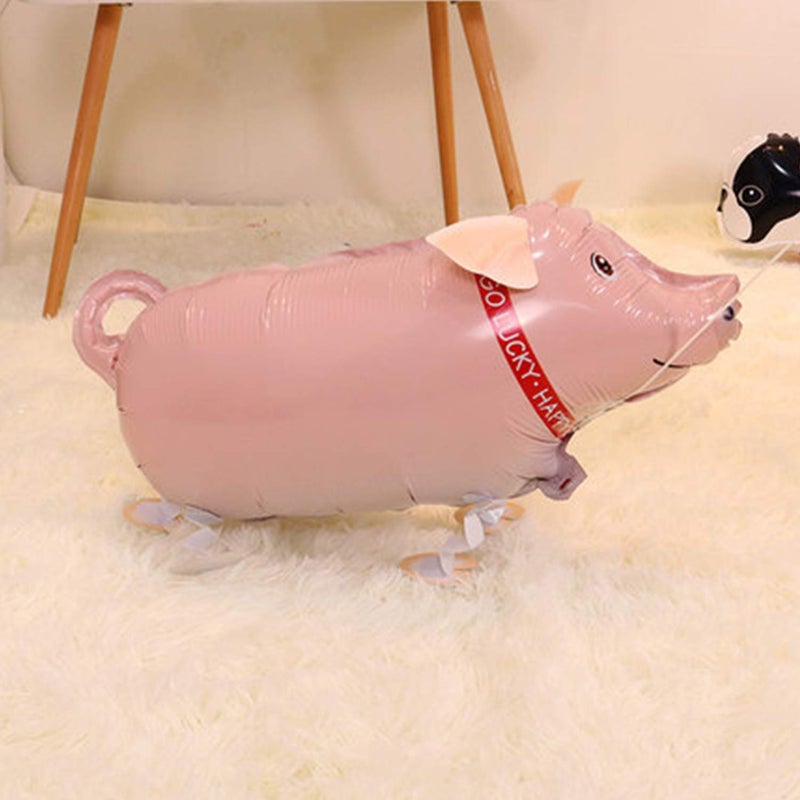 SOTOGO 14 Pieces Walking Animal Balloons Pet Balloons Farm Animal Balloon Toys Air Walkers for Kids Gift Birthday Party Decor - Image 5